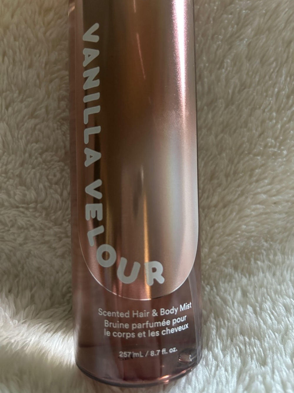 Ulta Beauty Vanilla Velour Hair & Body Mist - Metallic Rose - Picture 3 of 3